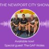 A photo of Lamsie with the guys from The Gap Wales